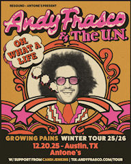 Andy Frasco Antone's Dec 2025