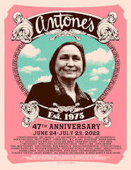 Antone's 47th Anniversary Poster