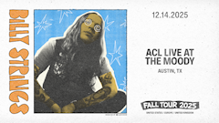 Billy Strings ACL Live Dec 2025
