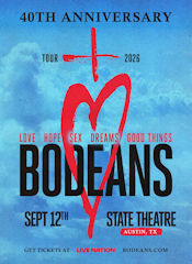 BoDeans State Theatre Sep 2026