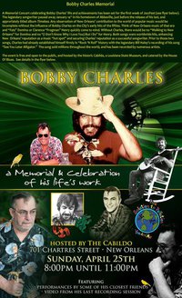 Bobby Charles Tribute poster