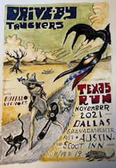 DBT Texas tour 2021 poster