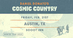 Donato's Cosmic Country Scoot Inn Feb 25