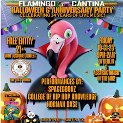 Flamingo Cantina Halloween & Anniversary Party Oct 2025