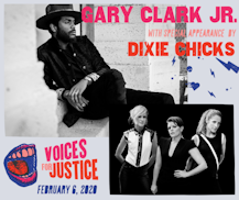 Voices For Justice with Gary Clark Jr. and The Dixie Chicks