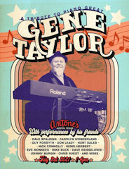 Gene Taylor Memorial Poster