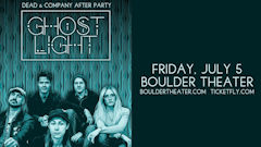 Ghost Light at Boulder Theater - July 2019