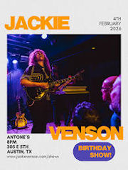 Jackie Venson Antone's Jan 2026