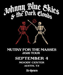 Johnny Blue Skies Moody Center Sep 2026