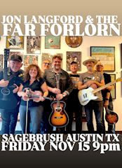 Jon Langford & the Far Forlorn Sagebrush Nov 24