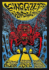 King Gizzard Levitation Fest Poster Oct 2022