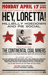 Loretta! Hillbilly Hoedown and Pie Social Continental Apr 2023