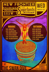 New Frontier Touring SXSW Showcase poster