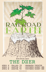 Railroad Earth & the Deer Poster