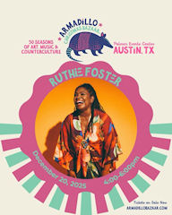 Ruthie Foster Armadillo Xmas Bazaar Dec 2025