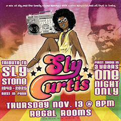 Sly Curtis REgal Rooms Nov 2025