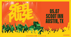 Steel Pulse Scoot Inn May 2024