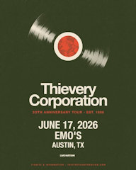 Thievery Corporation Emo's Jun 2026
