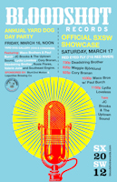 Bloodshot Records 2012 SxSW Poster