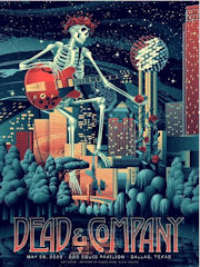 Dead & Co Dallas Poster May 2023