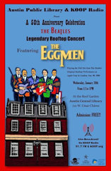 Eggmen Poster 50th Anniversary Rooftop performance poster