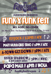 Funk x Funk Fest 2015 Poster