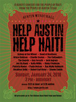 Help Austin Help Haiti Poster