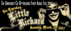 Little Richard at 40 Acres Fest