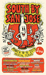 South by San Jose 2013 SxSW Poster