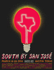 South by San Jose 2016 poster