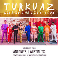 Turquaz at Antone's Poster Jan 2019